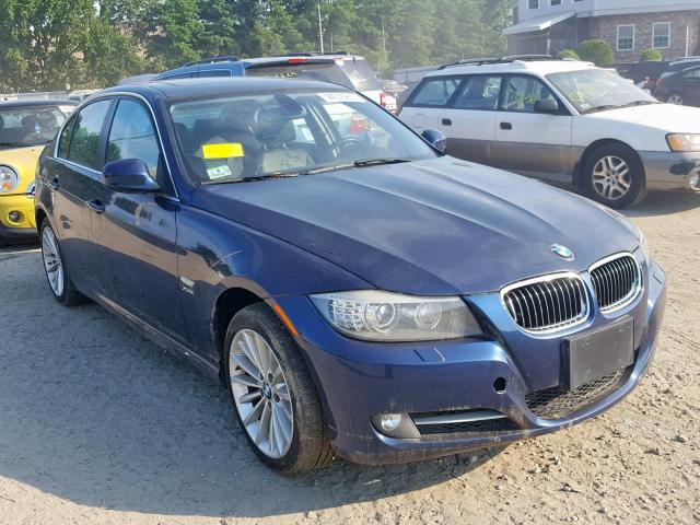 WBAPL5C59BA919564 - 2011 BMW 335 XI BLUE photo 1