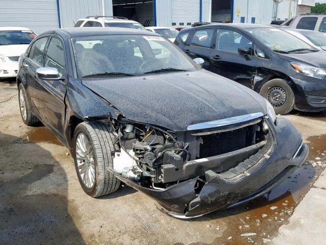 1C3CCBCG8CN125705 - 2012 CHRYSLER 200 LIMITE BLACK photo 1