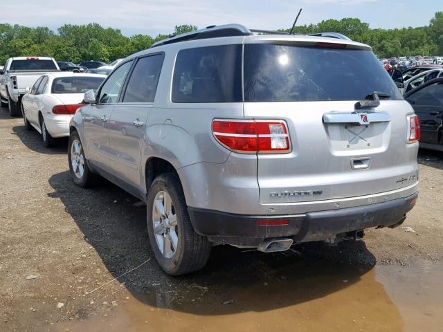 5GZEV33727J174477 - 2007 SATURN OUTLOOK SP ვერცხლისფერი ფოტო 3