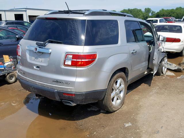 5GZEV33727J174477 - 2007 SATURN OUTLOOK SP ვერცხლისფერი ფოტო 4