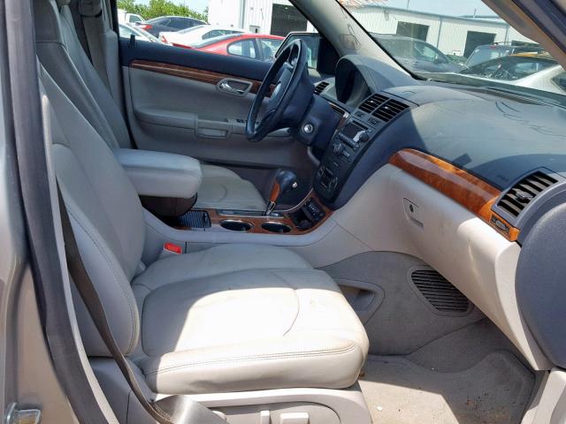 5GZEV33727J174477 - 2007 SATURN OUTLOOK SP ვერცხლისფერი ფოტო 5