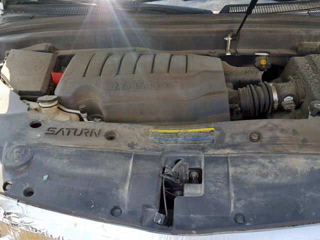 5GZEV33727J174477 - 2007 SATURN OUTLOOK SP ვერცხლისფერი ფოტო 7