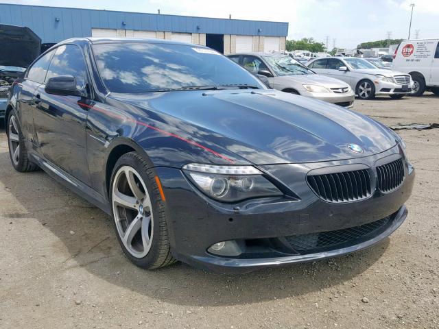 WBAEA5C52ACV93297 - 2010 BMW 650 I BLACK photo 1