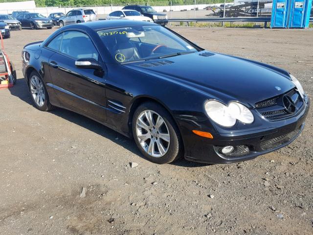 WDBSK71F47F131484 - 2007 MERCEDES-BENZ SL 550 BLACK photo 1