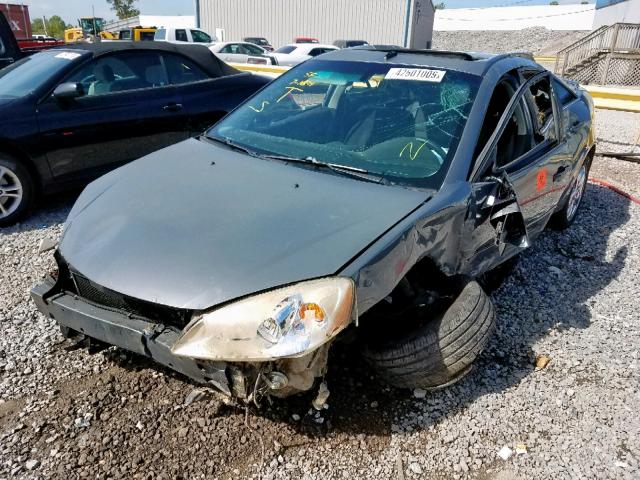 1G2ZH57N084120145 - 2008 PONTIAC G6 GT CHARCOAL photo 2