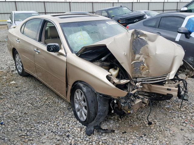 JTHBF30G220075564 - 2002 LEXUS ES 300 GOLD photo 1