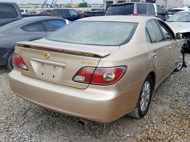 JTHBF30G220075564 - 2002 LEXUS ES 300 GOLD photo 4