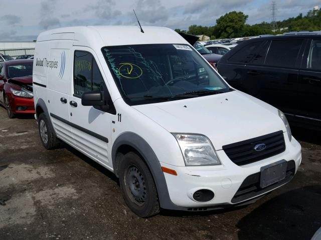 NM0LS7BN5DT142158 - 2013 FORD TRANSIT CO WHITE photo 1