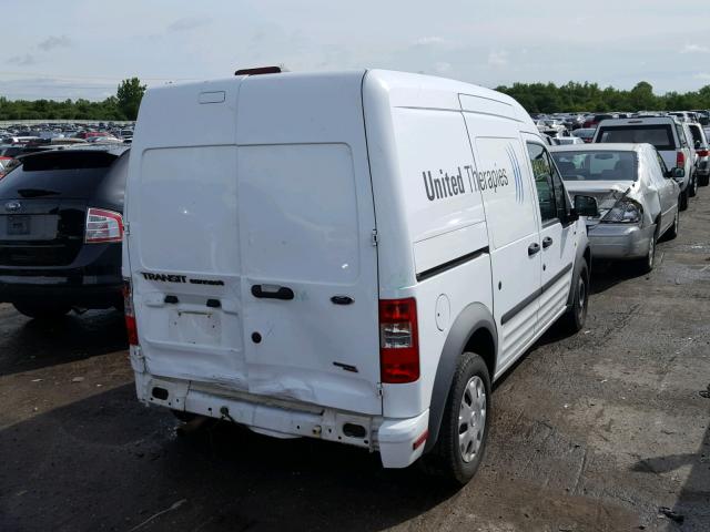 NM0LS7BN5DT142158 - 2013 FORD TRANSIT CO WHITE photo 4