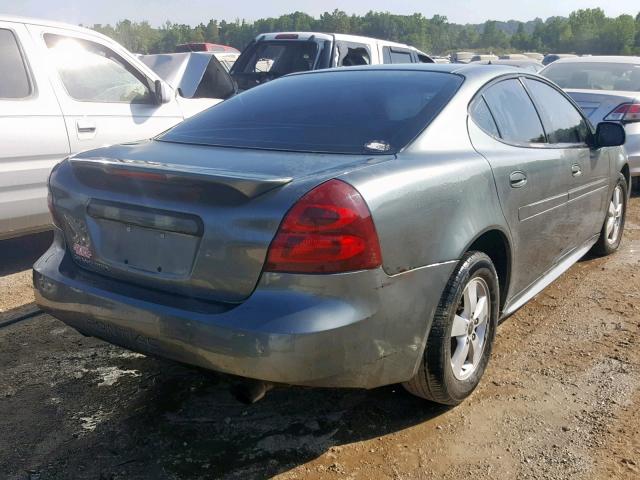 2G2WP522551153510 - 2005 PONTIAC GRAND PRIX GRAY photo 4