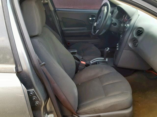 2G2WP522551153510 - 2005 PONTIAC GRAND PRIX GRAY photo 5