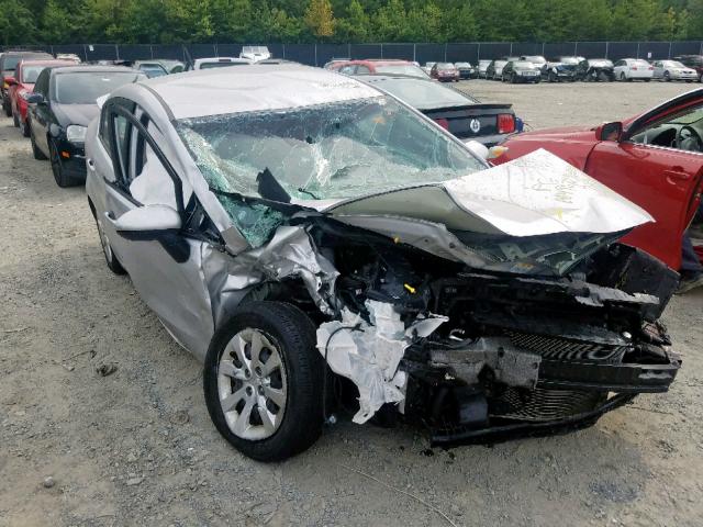 KNADM4A39G6573487 - 2016 KIA RIO LX SILVER photo 1