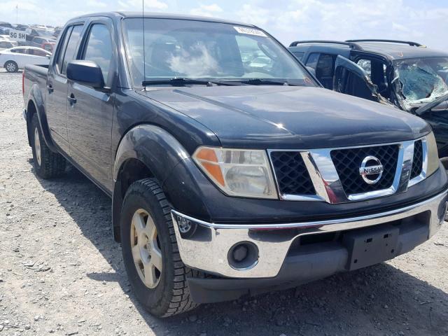 1N6AD07W55C413439 - 2005 NISSAN FRONTIER C BLACK photo 1