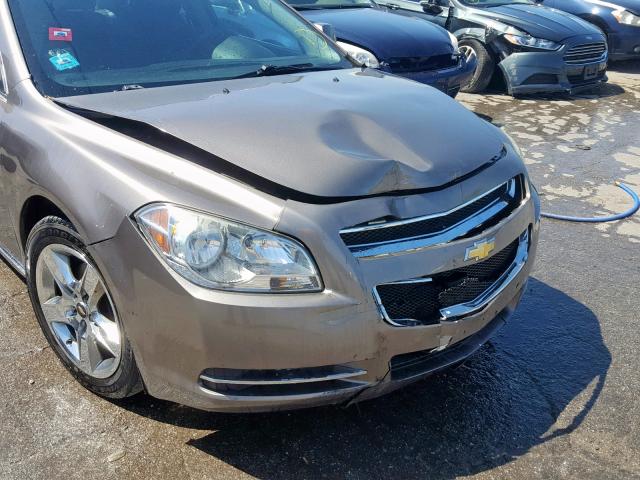 1G1ZC5E05AF189322 - 2010 CHEVROLET MALIBU 1LT 棕色 照片 9