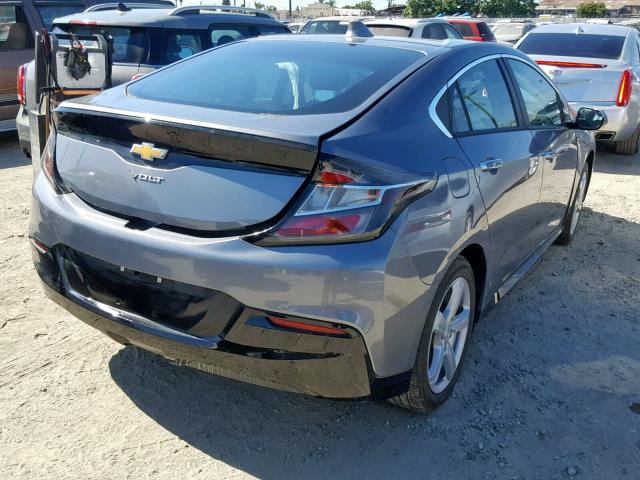 1G1RC6S58KU113743 - 2019 CHEVROLET VOLT LT GRAY photo 4