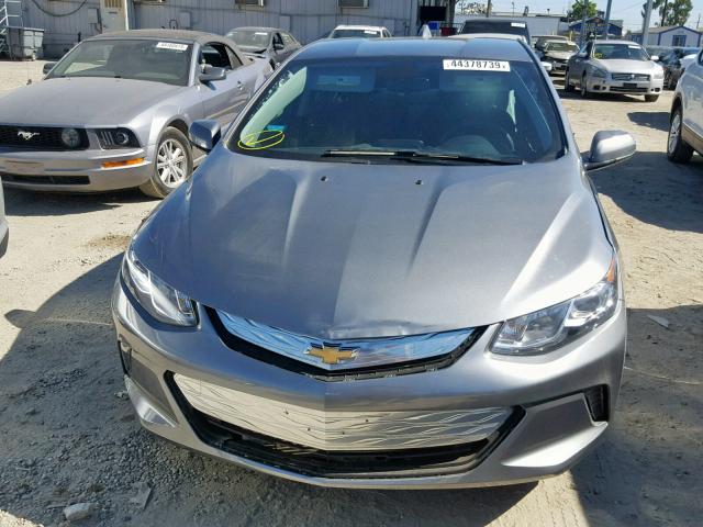 1G1RC6S58KU113743 - 2019 CHEVROLET VOLT LT GRAY photo 9