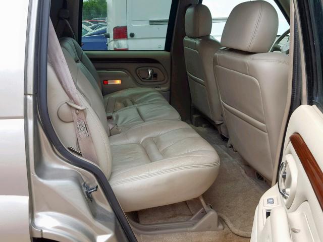 1GYEK13R3YR156860 - 2000 CADILLAC ESCALADE SILVER photo 6