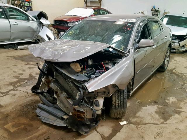 1G1ZC5E07CF179880 - 2012 CHEVROLET MALIBU 1LT 灰色 照片 2