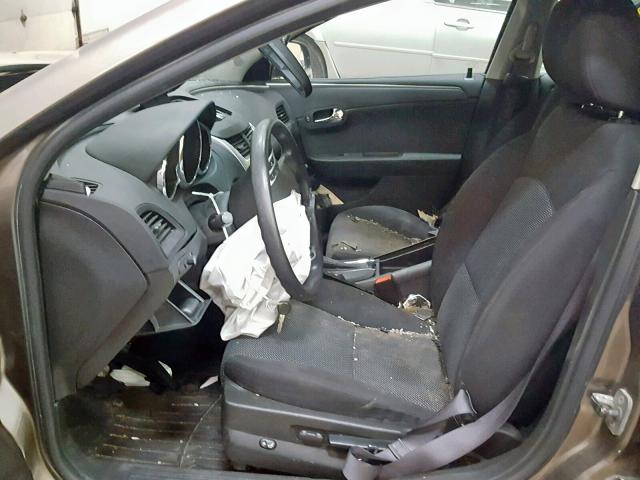 1G1ZC5E07CF179880 - 2012 CHEVROLET MALIBU 1LT 灰色 照片 5