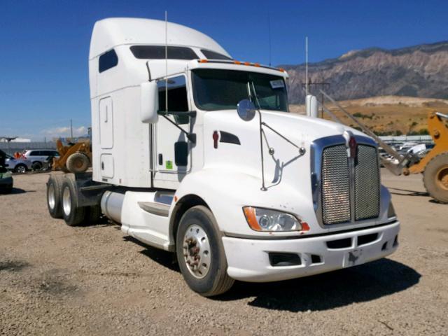 1XKAD49X19J247104 - 2009 KENWORTH CONSTRUCTI WHITE photo 1