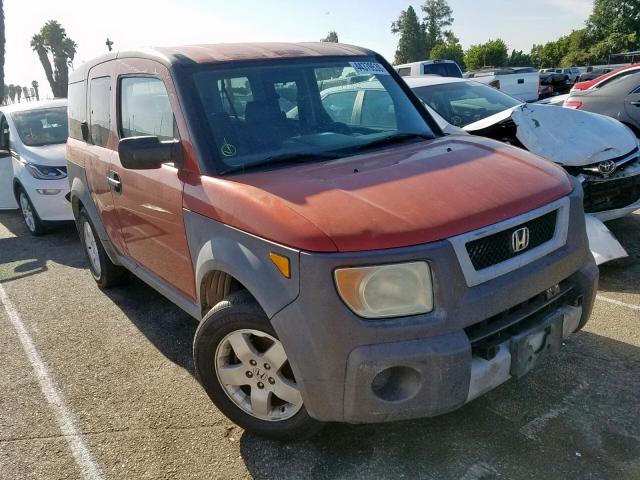 5J6YH18533L020502 - 2003 HONDA ELEMENT EX ORANGE photo 1