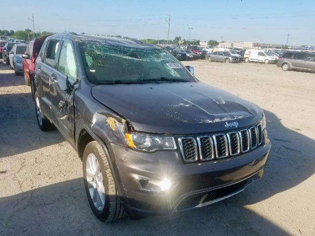 1C4RJFBG7HC621005 - 2017 JEEP GRAND CHER GRAY photo 1