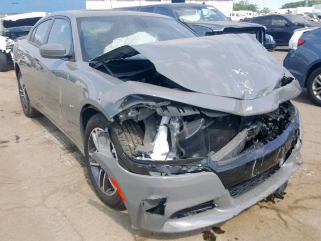 2C3CDXJG7JH316664 - 2018 DODGE CHARGER GT GRAY photo 1