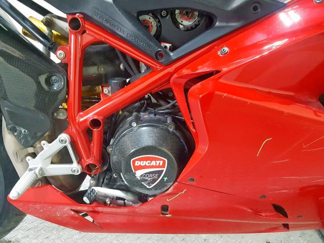 ZDM1XBEW18B014499 - 2008 DUCATI 1098 BASE RED photo 11