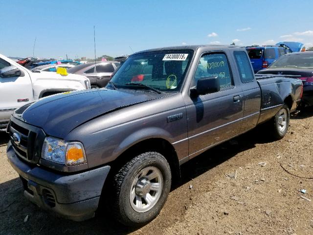 1FTKR1EDXAPA30616 - 2010 FORD RANGER SUP GRAY photo 2