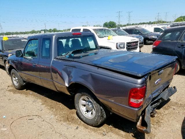 1FTKR1EDXAPA30616 - 2010 FORD RANGER SUP GRAY photo 3