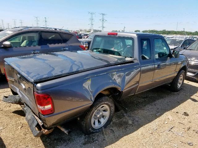 1FTKR1EDXAPA30616 - 2010 FORD RANGER SUP GRAY photo 4