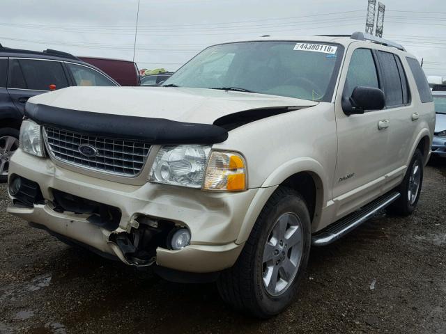 1FMDU75W75ZA01558 - 2005 FORD EXPLORER L BEIGE photo 2