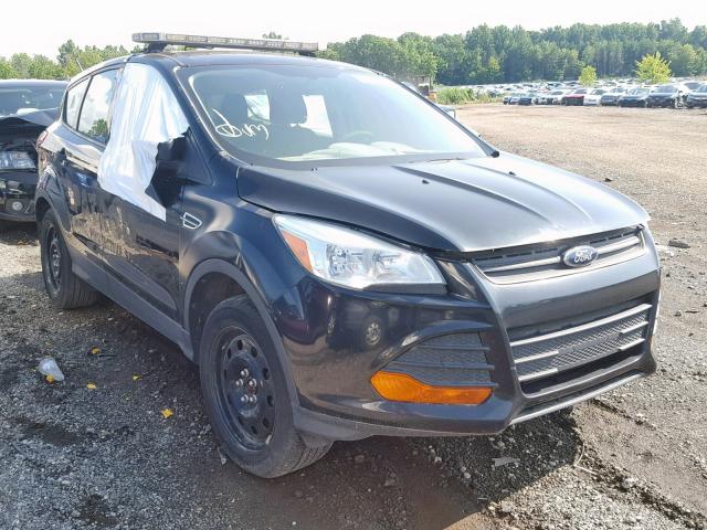 1FMCU0F74DUA38900 - 2013 FORD ESCAPE S BLACK photo 1