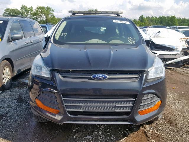 1FMCU0F74DUA38900 - 2013 FORD ESCAPE S BLACK photo 9