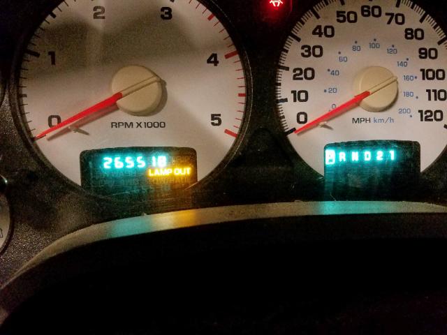 3D7KS28CX5G741455 - 2005 DODGE RAM 2500 S Կարմիր լուսանկար 8