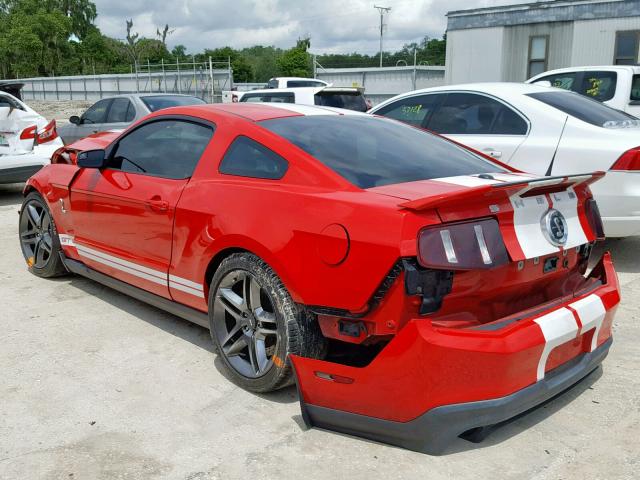 1ZVBP8JS8B5124524 - 2011 FORD MUSTANG SH ORANGE photo 3