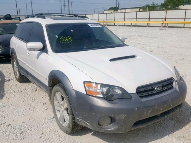 4S4BP67C354348684 - 2005 SUBARU LEGACY OUT WHITE photo 1