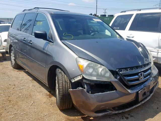 5FNRL38207B079736 - 2007 HONDA ODYSSEY LX GRAY photo 1