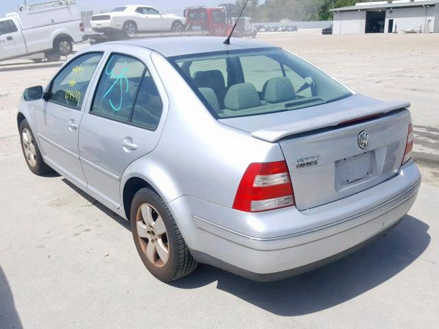 3VWSK69M05M021816 - 2005 VOLKSWAGEN JETTA GLS SILVER photo 3