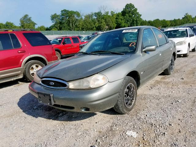 1FAFP6538XK135372 - 1999 FORD CONTOUR LX GRAY photo 2