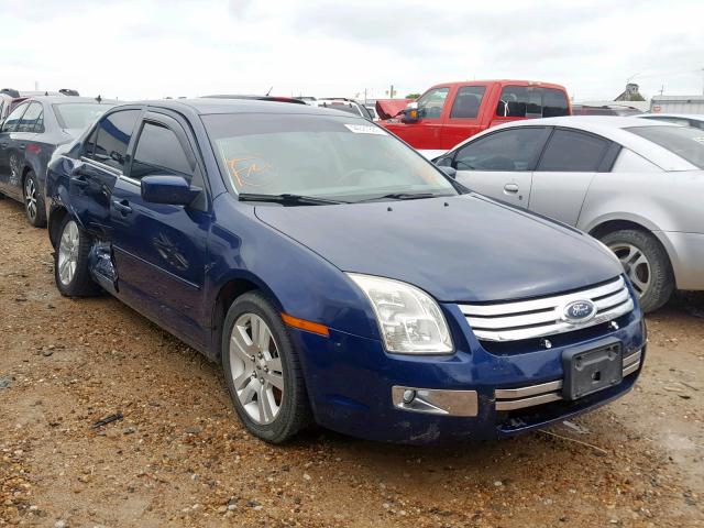 3FAHP08156R227209 - 2006 FORD FUSION SEL BLUE photo 1