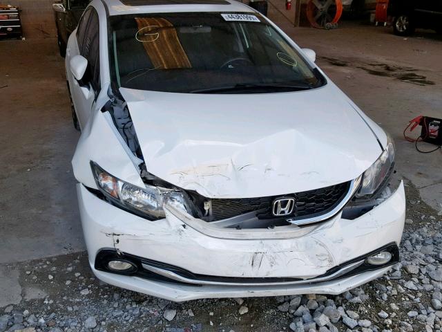 19XFB2F96EE234082 - 2014 HONDA CIVIC EXL 白色 照片 9