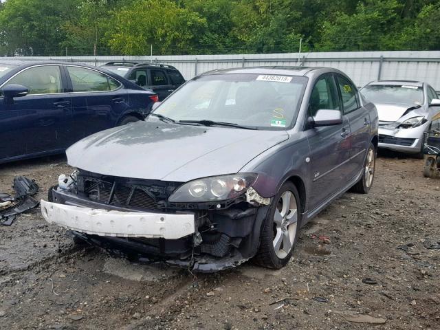 JM1BK323351342216 - 2005 MAZDA 3 S GRAY photo 2