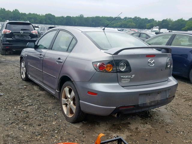 JM1BK323351342216 - 2005 MAZDA 3 S GRAY photo 3