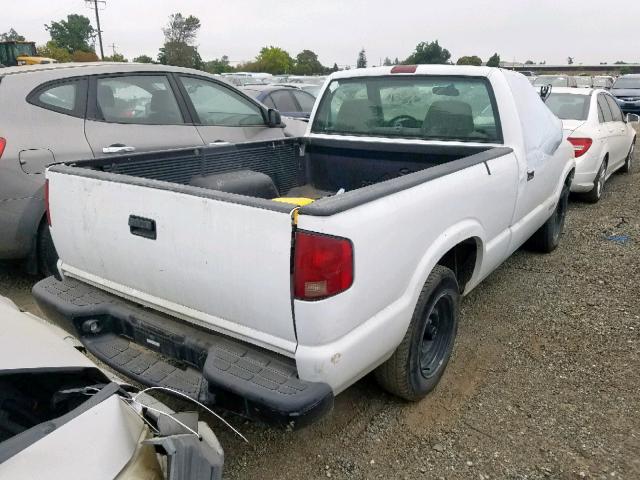 1GCCS145328119619 - 2002 CHEVROLET S TRUCK S1 WHITE photo 4