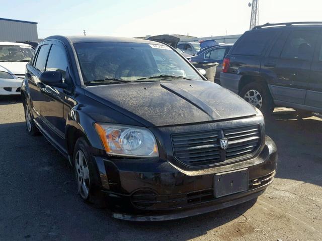 1B3HB28B78D566760 - 2008 DODGE CALIBER BLACK photo 1