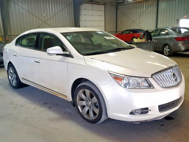 1G4GD5EGXAF259742 - 2010 BUICK LACROSSE C WHITE photo 1