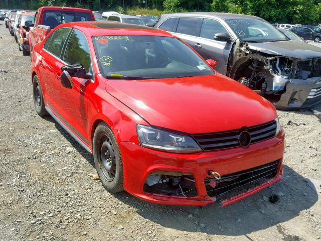 3VW4A7AJXDM223628 - 2013 VOLKSWAGEN JETTA GLI RED photo 1