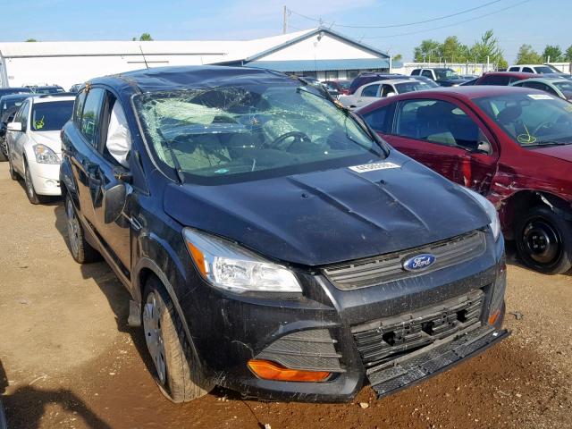 1FMCU0F78FUC11529 - 2015 FORD ESCAPE S BLACK photo 1