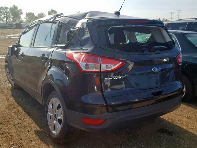 1FMCU0F78FUC11529 - 2015 FORD ESCAPE S BLACK photo 3